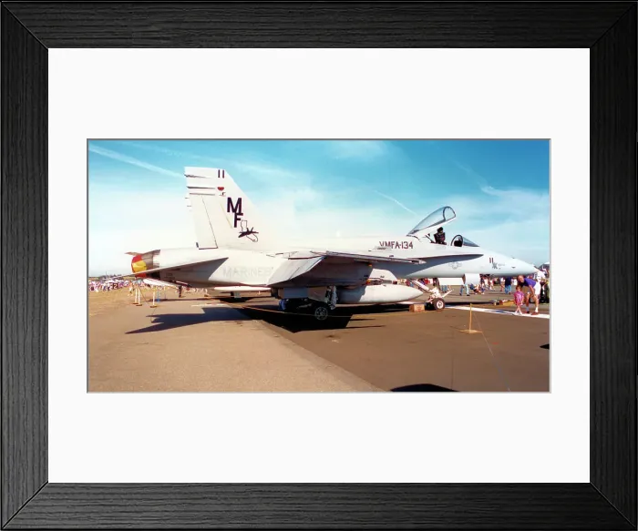 Framed Print : McDonnell Douglas F / A-18A Hornet 162418 Framed Print : McDonnell Douglas F / A-18A Hornet 162418