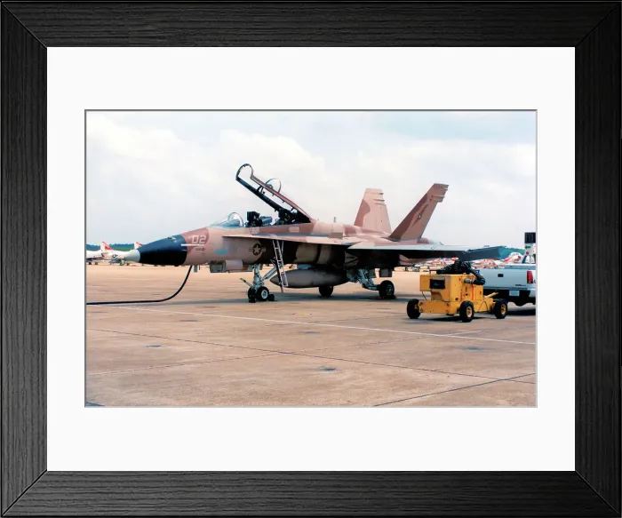 Framed Print : McDonnell Douglas F / A-18B Hornet 161733 Framed Print : McDonnell Douglas F / A-18B Hornet 161733