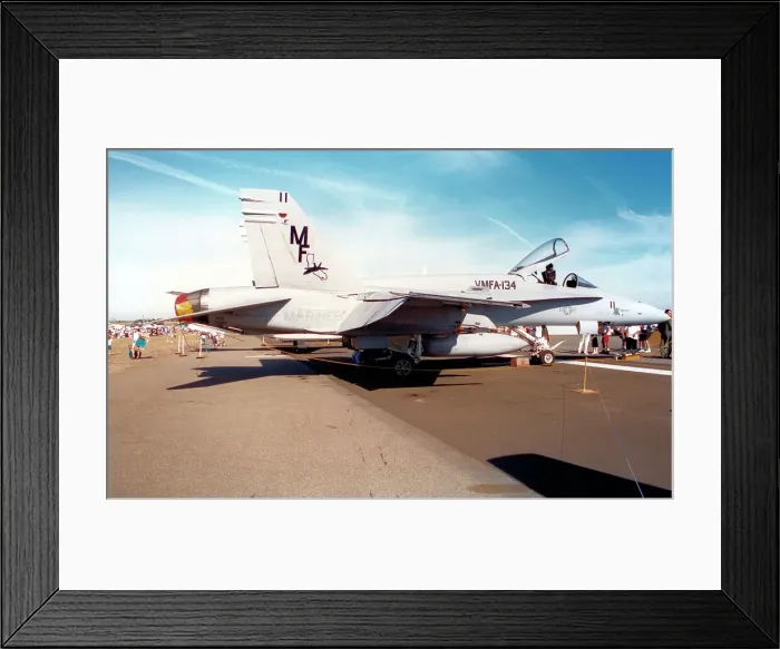 Framed Print : McDonnell Douglas F / A-18A Hornet 162418 Framed Print : McDonnell Douglas F / A-18A Hornet 162418