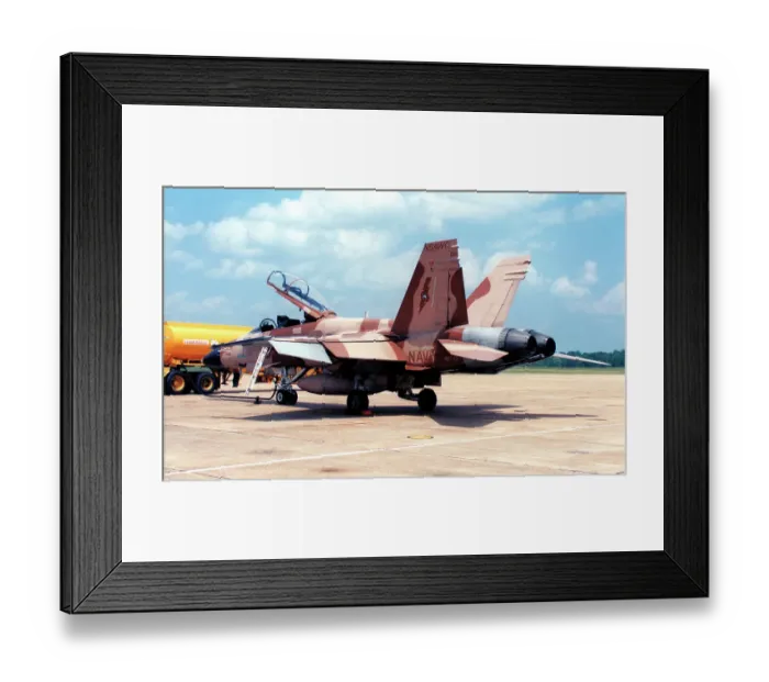 Framed Print : McDonnell Douglas F / A-18B Hornet 161733 Framed Print : McDonnell Douglas F / A-18B Hornet 161733