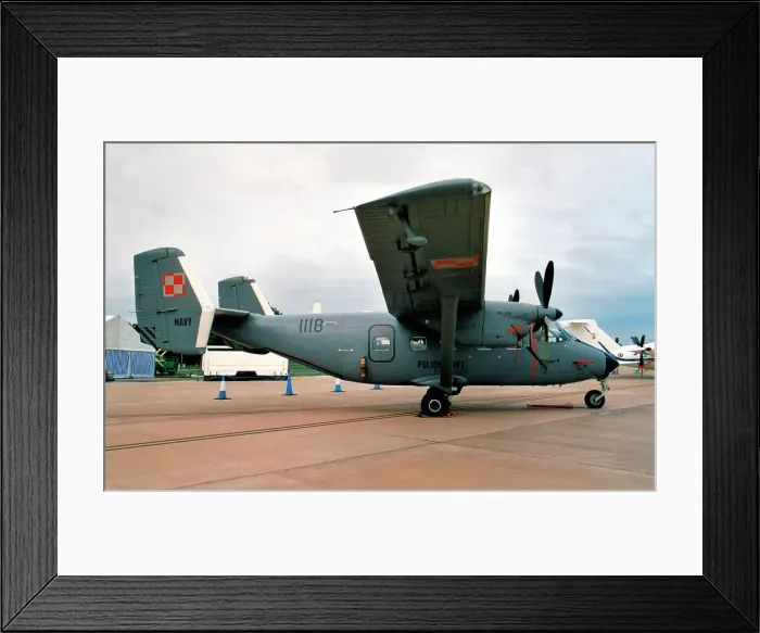 Framed Print : PZL-Mielec M-28 Bryza 1118 Framed Print : PZL-Mielec M-28 Bryza 1118