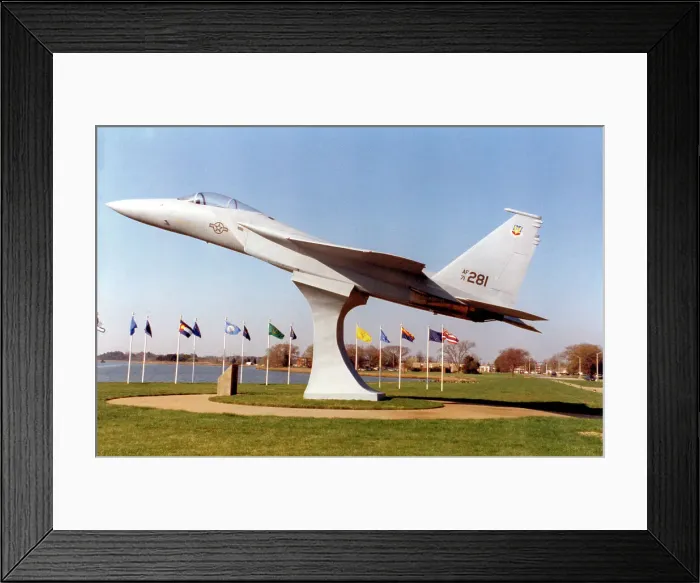 Framed Print : McDonnell Douglas F-15A-1-MC Eagle 71-0281 Framed Print : McDonnell Douglas F-15A-1-MC Eagle 71-0281
