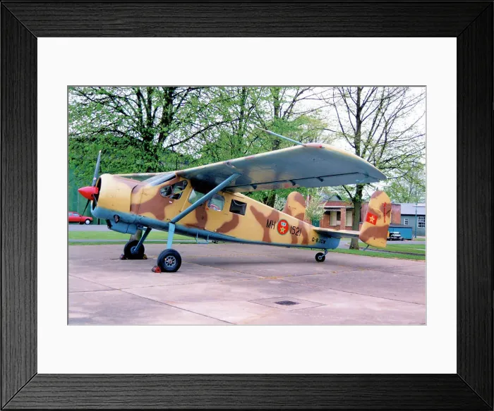 Framed Print : Max Holste MH-1521M Broussard G-BJGW Framed Print : Max Holste MH-1521M Broussard G-BJGW