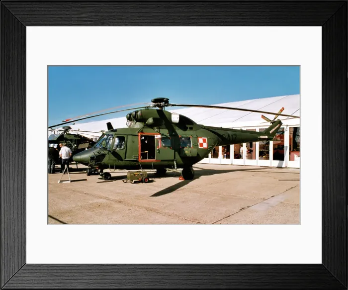 Framed Print : PZL-Swidnik W-3RL Sokol 0417