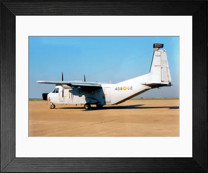 Framed Print : CASA C-212-200 Aviocar TM. 12D-73 - 408-02 Framed Print : CASA C-212-200 Aviocar TM. 12D-73 - 408-02