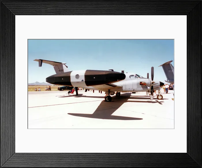 Framed Print : Beech RC-12 Guardrail 91-0517 Framed Print : Beech RC-12 Guardrail 91-0517