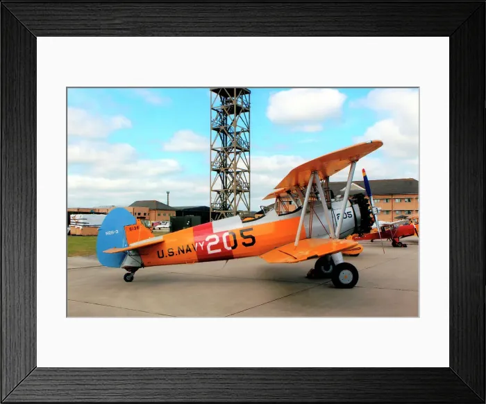 Framed Print : Boeing-Stearman N2S-3 N33171 Framed Print : Boeing-Stearman N2S-3 N33171