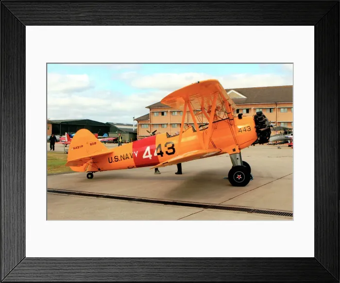Framed Print : Boeing Stearman PT-13D Kaydet N43YP Framed Print : Boeing Stearman PT-13D Kaydet N43YP