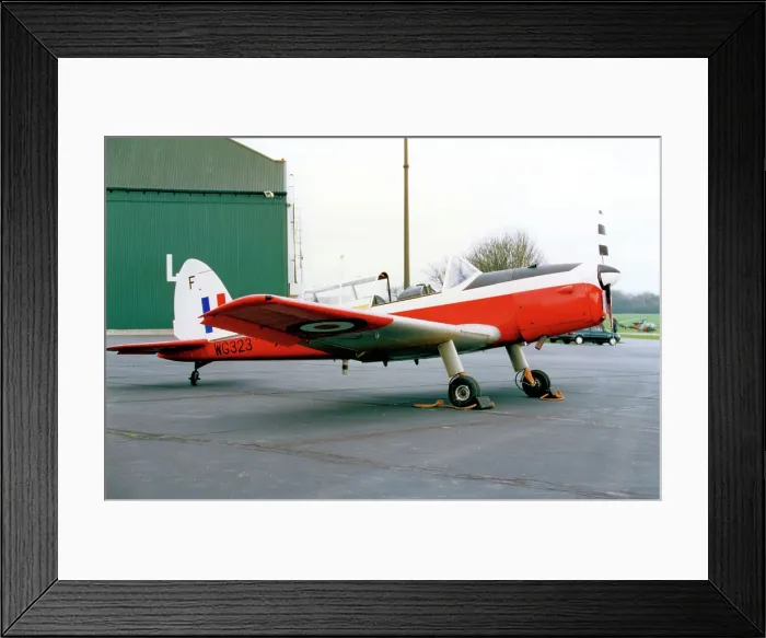 Framed Print : de Havilland Canada DHC. 1 Chipmunk T. 10 WG323 - F Framed Print : de Havilland Canada DHC. 1 Chipmunk T. 10 WG323 - F