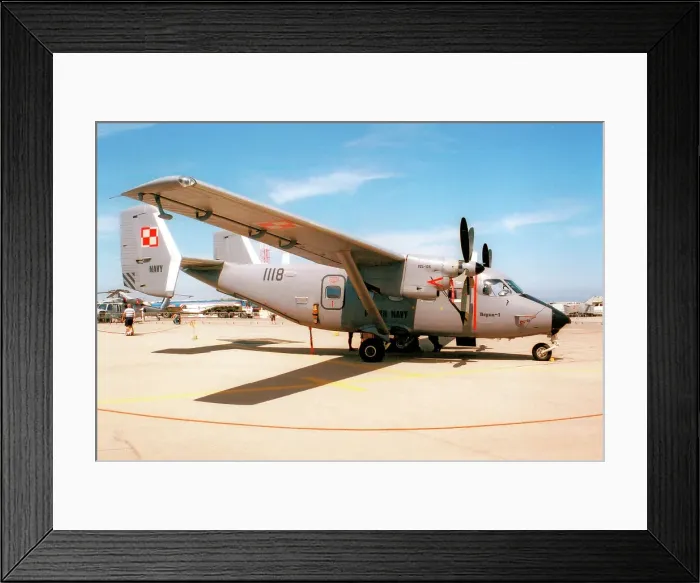 Framed Print : PZL-Mielec M-28 Bryza 1118 Framed Print : PZL-Mielec M-28 Bryza 1118