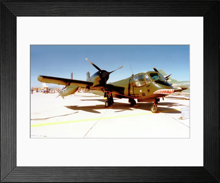 Framed Print : Grumman OV-1C Mohawk 61-2724 Framed Print : Grumman OV-1C Mohawk 61-2724