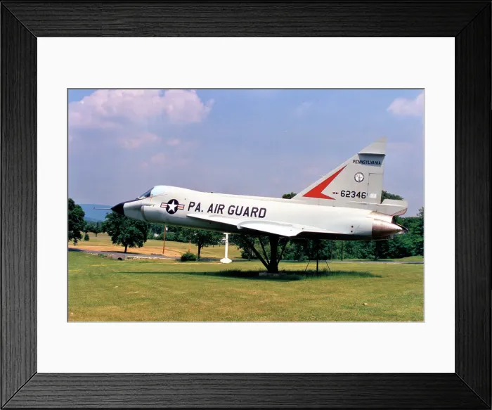 Framed Print : Convair TF-102A Delta Dagger 56-2346 Framed Print : Convair TF-102A Delta Dagger 56-2346