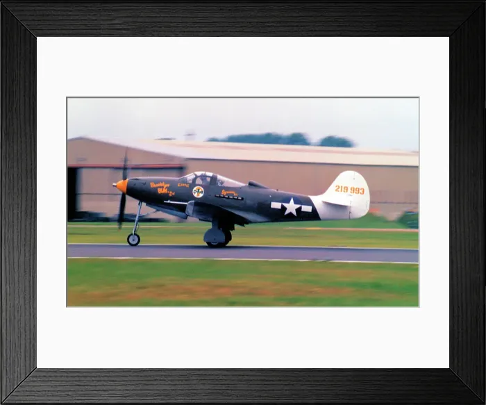 Framed Print : Bell P-39Q-5-BE Airacobra G-CEJU Framed Print : Bell P-39Q-5-BE Airacobra G-CEJU
