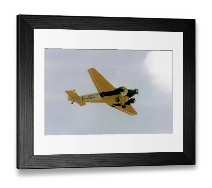 Framed Print : Junkers Ju 52 / 3mg8e D-CDLH - D-AQUI Framed Print : Junkers Ju 52 / 3mg8e D-CDLH - D-AQUI