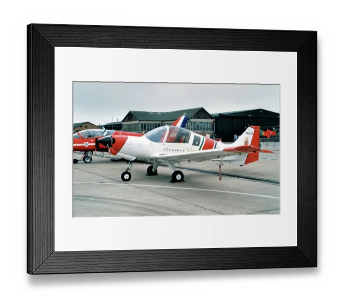 Framed Print : Scottish Aviation Bulldog 128 G-BPCL - HKG-6 Framed Print : Scottish Aviation Bulldog 128 G-BPCL - HKG-6