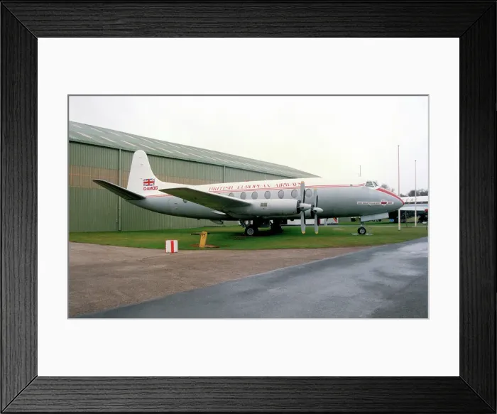 Framed Print : Vickers Viscount 701 G-AMOG Framed Print : Vickers Viscount 701 G-AMOG