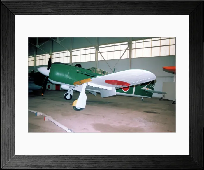 Framed Print : Kawasaki Ki-100 8476M - 24 Framed Print : Kawasaki Ki-100 8476M - 24