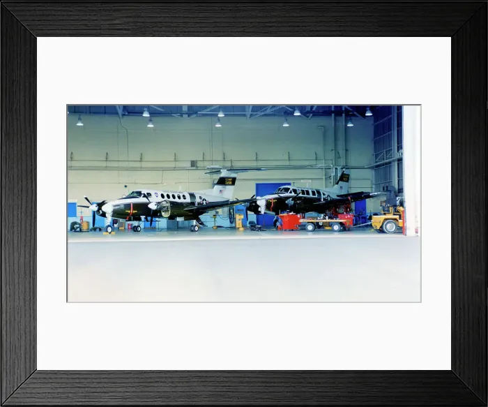 Framed Print : Beech C-12C Huron 73-22267 and Beechcraft U-21A Ute 66-18001 Framed Print : Beech C-12C Huron 73-22267 and Beechcraft U-21A Ute 66-18001