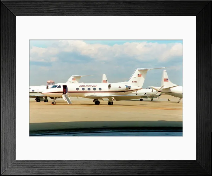 Framed Print : Gulfstream C-20D 163692 Framed Print : Gulfstream C-20D 163692