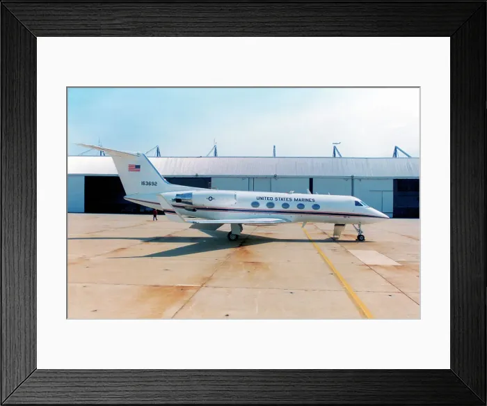 Framed Print : Gulfstream C-20D 163692 Framed Print : Gulfstream C-20D 163692