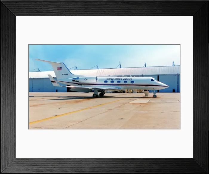 Framed Print : Gulfstream C-20D 163692 Framed Print : Gulfstream C-20D 163692