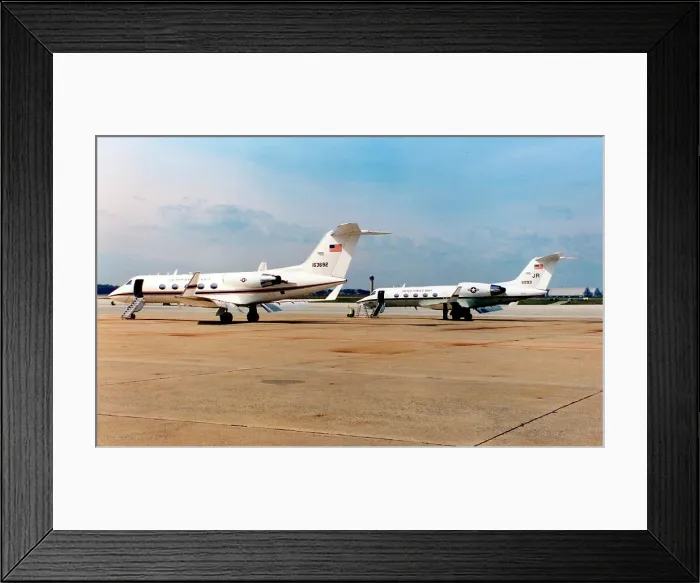 Framed Print : Gulfstream C-20D 163692 and Gulfstream C-20G 165093 Framed Print : Gulfstream C-20D 163692 and Gulfstream C-20G 165093