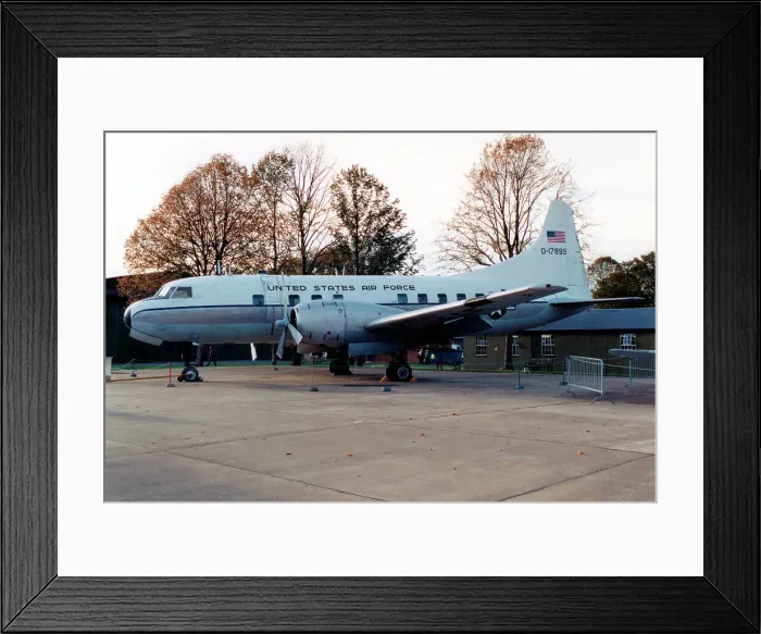 Framed Print : Convair T-29B 51-17899