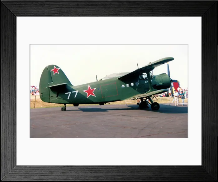 Framed Print : WSK-PZL An-2T G-BTCU Framed Print : WSK-PZL An-2T G-BTCU