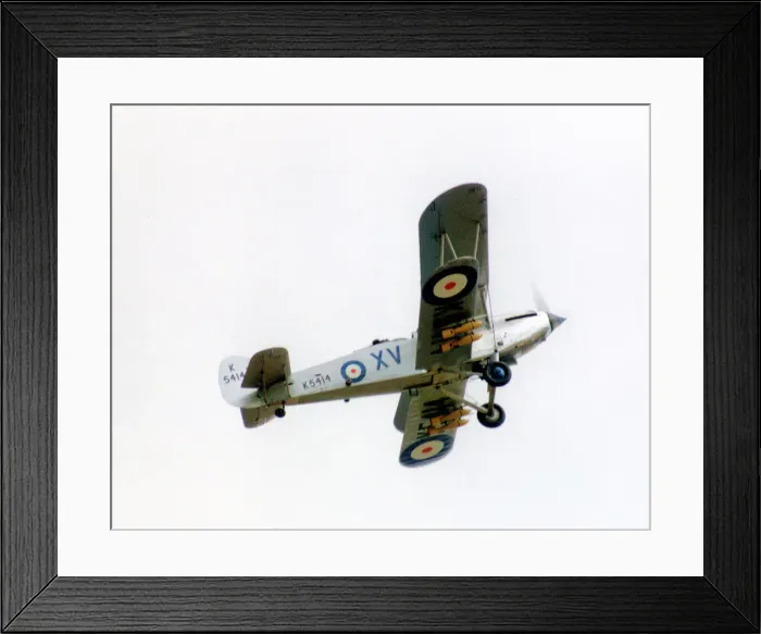 Framed Print : Hawker Hind G-AENP - K5414 Framed Print : Hawker Hind G-AENP - K5414
