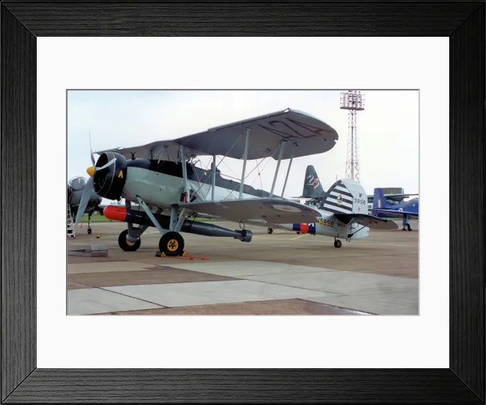 Framed Print : Fairey Swordfish II W5856 Framed Print : Fairey Swordfish II W5856