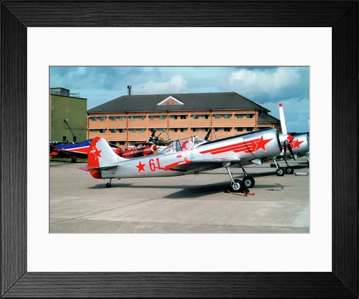 Framed Print : Yak-50 G-YAKM - 61 Framed Print : Yak-50 G-YAKM - 61