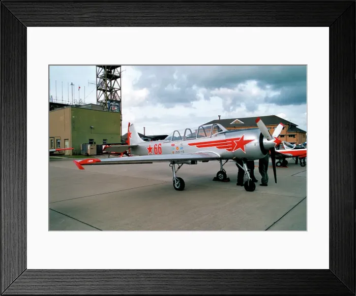 Framed Print : Yak-52 G-YAKN - 66 Framed Print : Yak-52 G-YAKN - 66