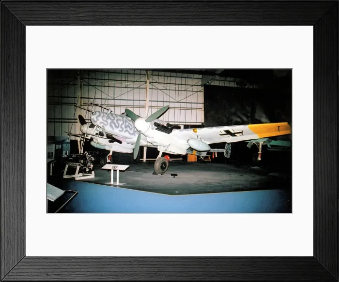 Framed Print : Messerschmitt Bf 110G-4 / R-6 8479M Framed Print : Messerschmitt Bf 110G-4 / R-6 8479M