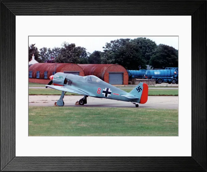 Framed Print : W. A. R. Fw. 190 Replica G-WULF Framed Print : W. A. R. Fw. 190 Replica G-WULF