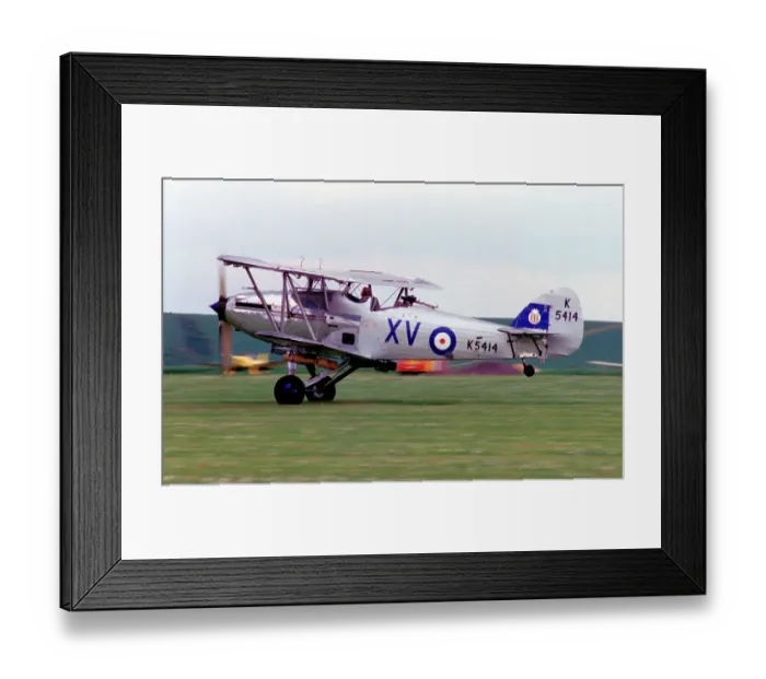 Framed Print : Hawker Hind G-AENP - K5414 Framed Print : Hawker Hind G-AENP - K5414