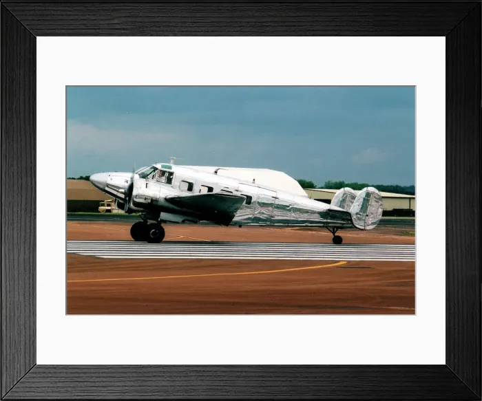 Framed Print : Beech G18S N45CF Framed Print : Beech G18S N45CF