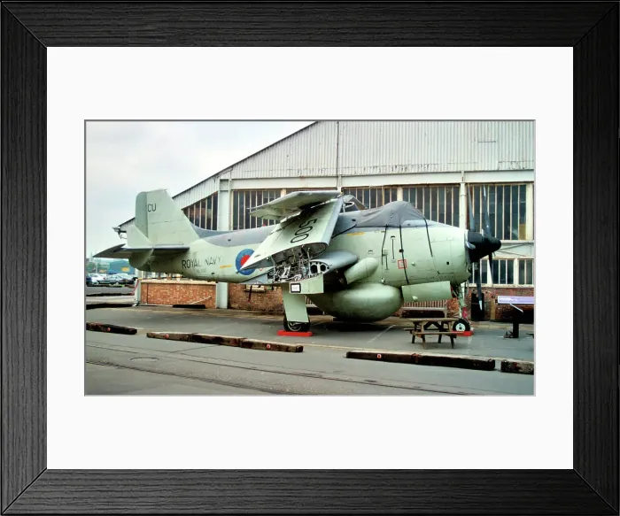 Framed Print : Fairey Gannet AEW. 3 XL500 Framed Print : Fairey Gannet AEW. 3 XL500