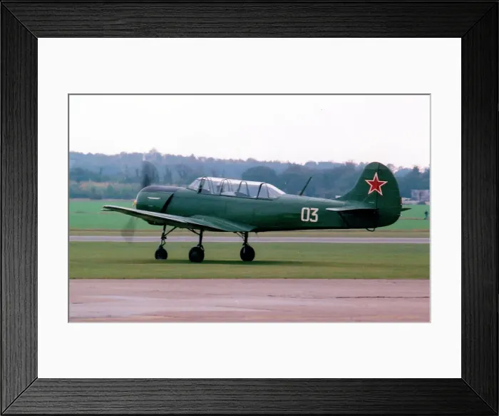 Framed Print : Yakovlev Yak-18A G-CEIB - 03 Framed Print : Yakovlev Yak-18A G-CEIB - 03