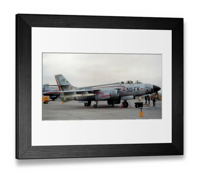 Framed Print : Sud-Ouest SO. 4050 Vautour IIN 356 - 30-FK Framed Print : Sud-Ouest SO. 4050 Vautour IIN 356 - 30-FK