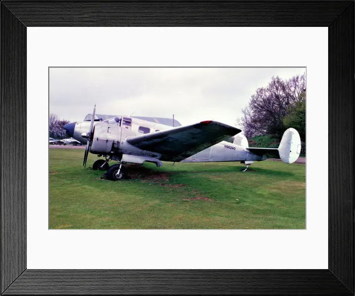 Framed Print : Beech D18S N96240 Framed Print : Beech D18S N96240