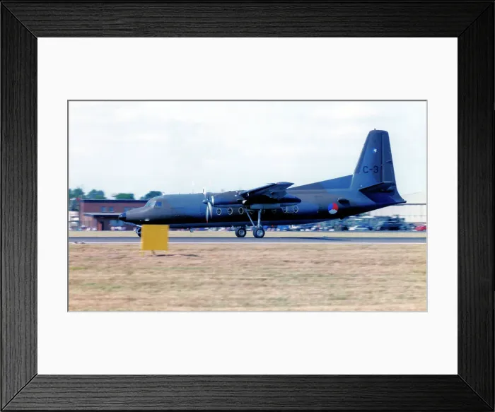 Framed Print : Fokker F27 Troopship C-3 Framed Print : Fokker F27 Troopship C-3