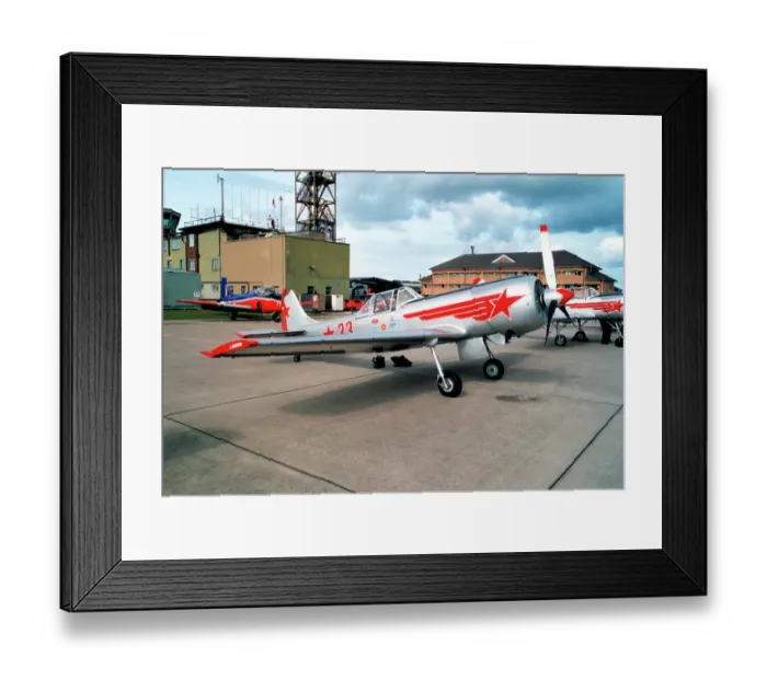 Framed Print : Yakovlev Yak-50 G-YAKZ - 33 Framed Print : Yakovlev Yak-50 G-YAKZ - 33