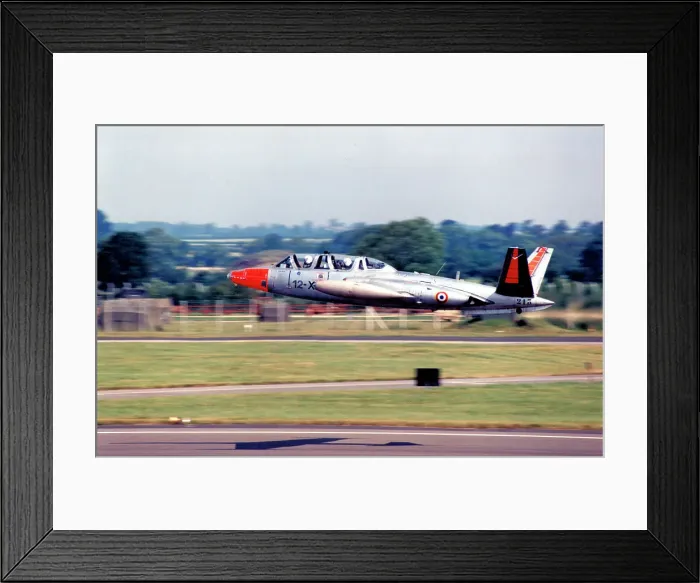 Framed Print : Fouga CM. 170 Magister 213 - 12-XO Framed Print : Fouga CM. 170 Magister 213 - 12-XO