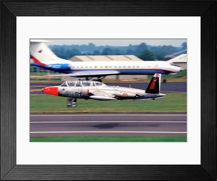 Framed Print : Fouga CM. 170 Magister 544 - 312-TM Framed Print : Fouga CM. 170 Magister 544 - 312-TM