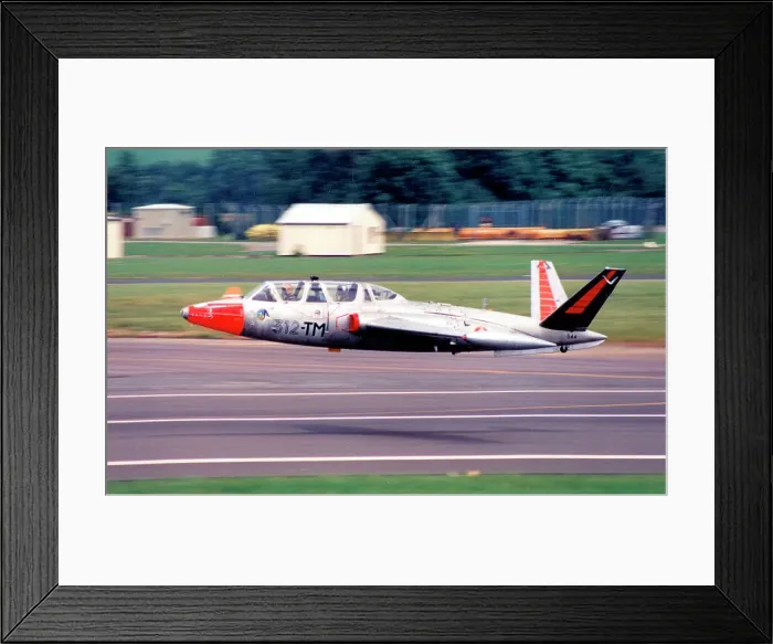 Framed Print : Fouga CM. 170 Magister 544 - 312-TM Framed Print : Fouga CM. 170 Magister 544 - 312-TM
