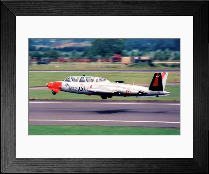Framed Print : Fouga CM. 170 Magister 529 - 312-AX Framed Print : Fouga CM. 170 Magister 529 - 312-AX