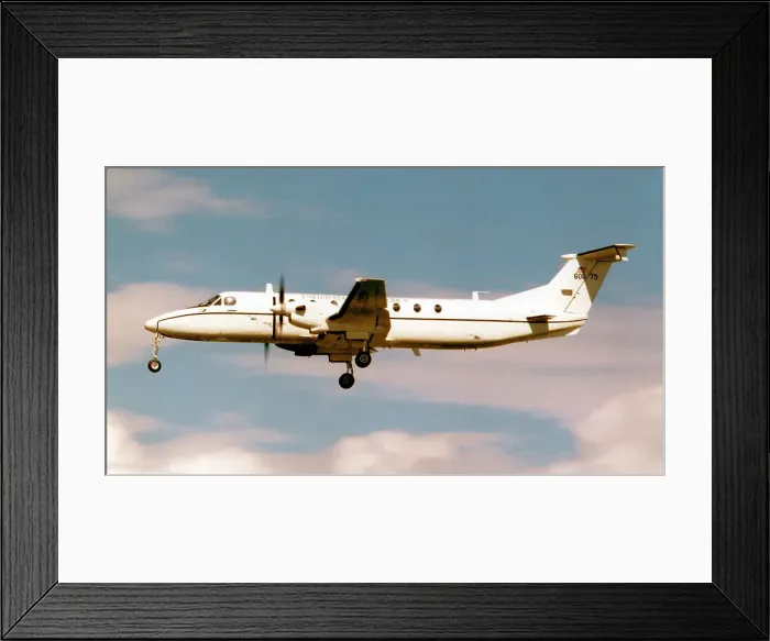 Framed Print : Beechcraft C-12J Huron 86-0079 Framed Print : Beechcraft C-12J Huron 86-0079