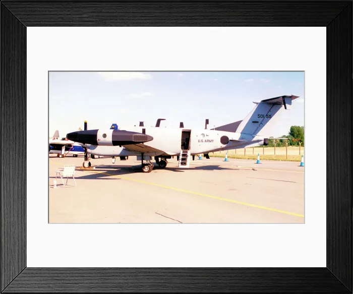Framed Print : Beech RC-12K Guardrail 85-0155 Framed Print : Beech RC-12K Guardrail 85-0155