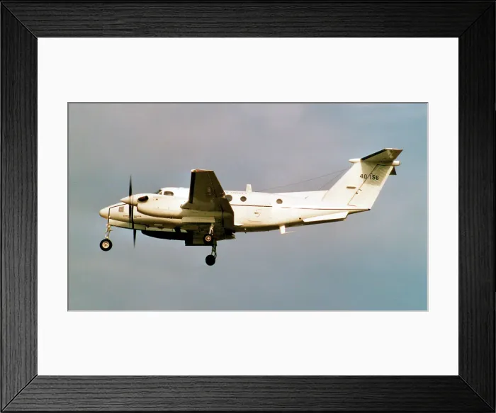 Framed Print : Beech C-12F Huron 84-00156 Framed Print : Beech C-12F Huron 84-00156