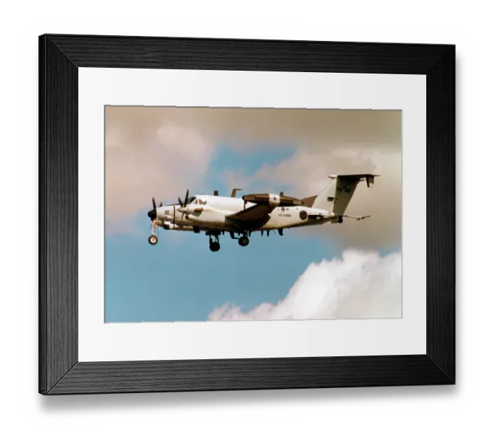 Framed Print : Beech RC-12K Guardrail 85-0152 Framed Print : Beech RC-12K Guardrail 85-0152